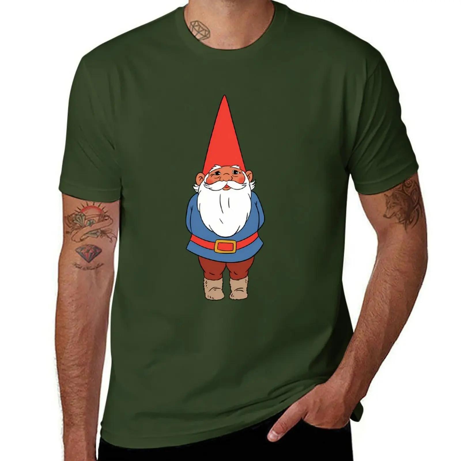 XIXI Fashion David de Kabouter T-shirt vintage grafisch t-shirt plus size kleding oversized t-shirt vintage workout shirts voor mannen L