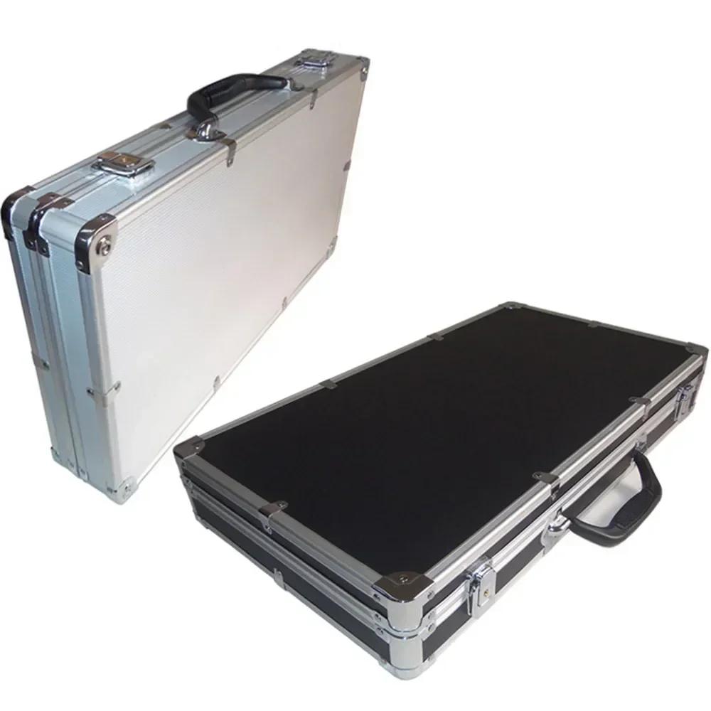 Aluminum Handheld Tool Box Impact Resistant Tool with Sponge Lining Case Portable Instrument Box Storage Case