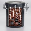304 Stainless Steel Airtight Tank Coffee Bean Storage Tea Cans Kitchen Moisture-proof Storage Grain Storage Box Kitchen Items
