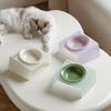 Pet Bowl Ceramic Cat  Food  Rice Bowl Tall Cat Food  Cat and Dog Drinking Bowl