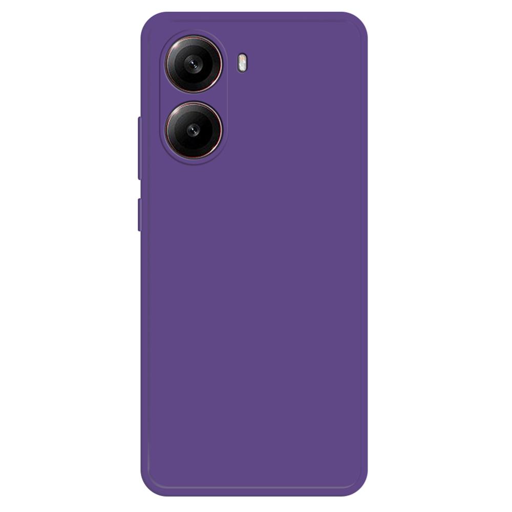 For Xiaomi Poco X7 Pro 5G/Redmi Turbo 4 5G TPU Case Straight Edge Protection Phone Cover