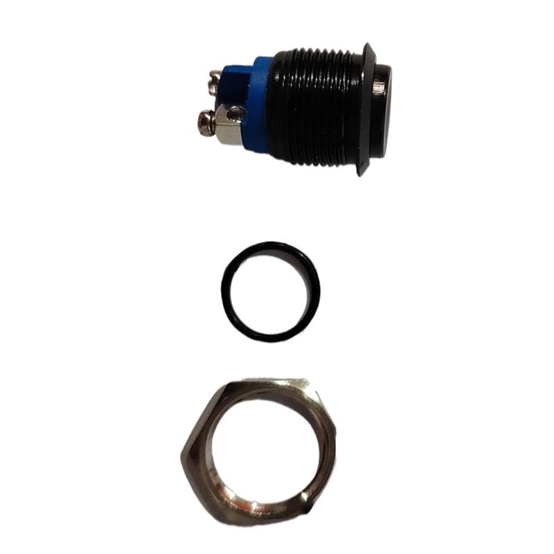 1Pc Momentary Push Button Switch 16Mm Waterproof Mount Button Switch