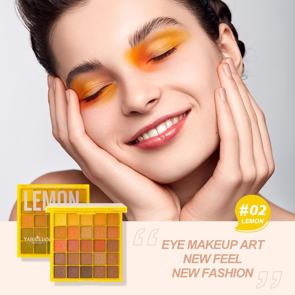 

Палитра теней для век из 25 цветов. Перламутровые матовые тени для век в земляных тонах. 23g