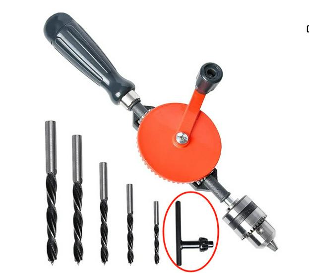 Multifunctional Hand Drill: DIY Woodworking & Manual Hole Puncher