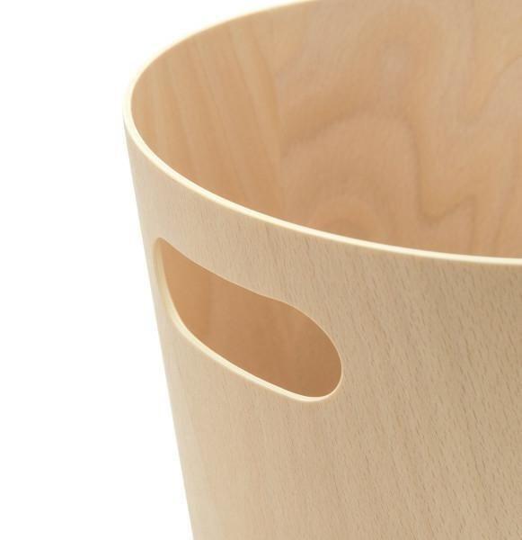 Holz WOODROW Mülleimer 7,5l natur