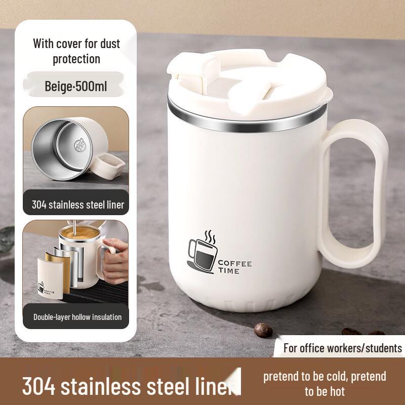 

Shangqi 304 Stainless Steel 500ml Car Mug - 2 Pack