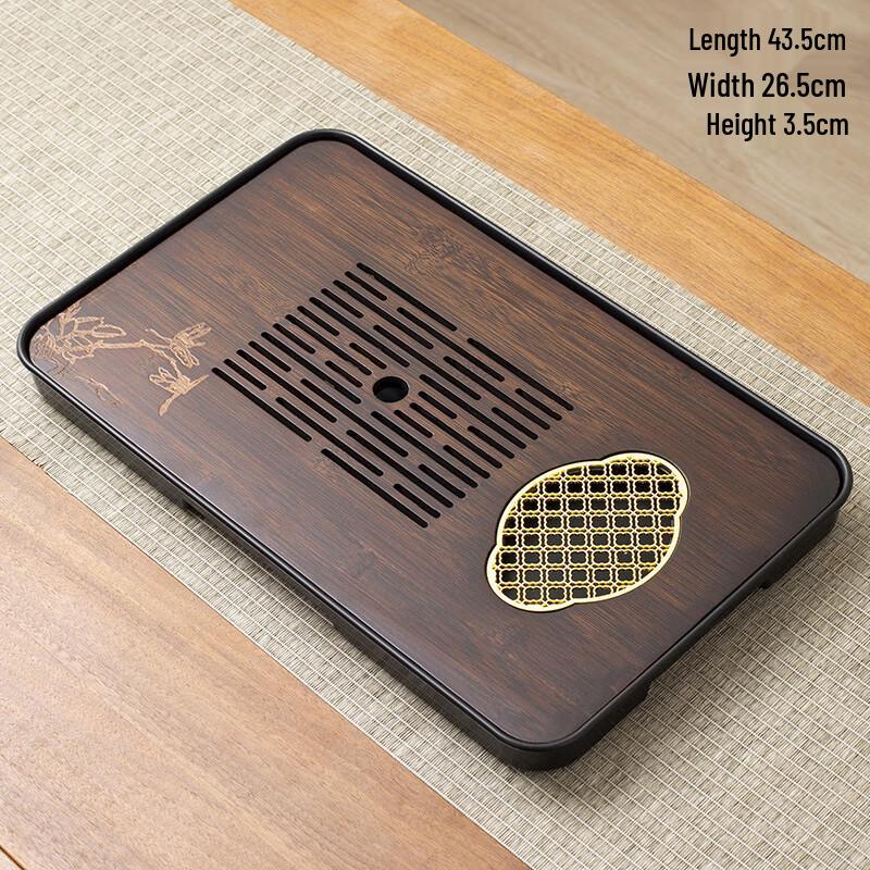 Jialang Portable Bamboo Tea Tray Set