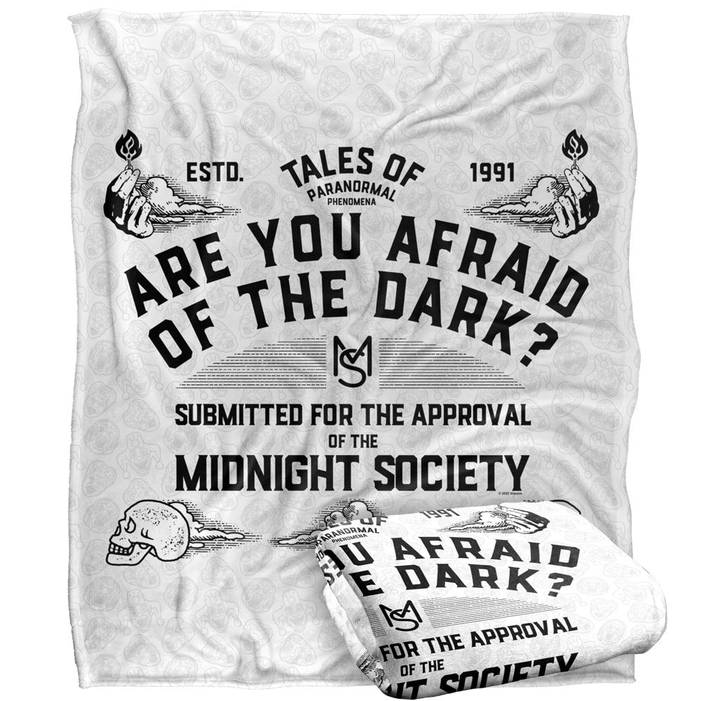 Are You Afraid of the Dark? Tales Of Paranormal Silky Supersoft Blanket