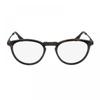 Lacoste EyegLasses BrowLine FuLL Rim  Dark Havana Frame And CLear Demo Lenses L