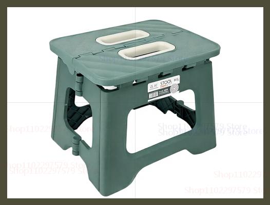 Portable Foldable Stool Thickened Plastic Outdoor Mini Stool Suitable For Adults And Children For Outdoor Activities And Fishing