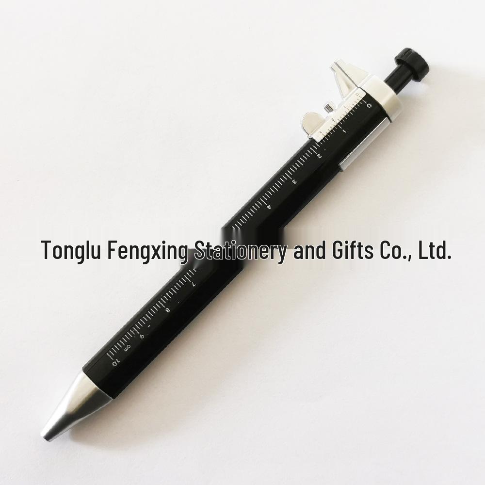 Creative Silver Vernier Caliper Ballpoint Pen – Personalized Multifunctional Gift Pen