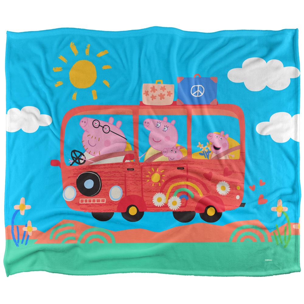 Peppa Pig Road Trip Blanket