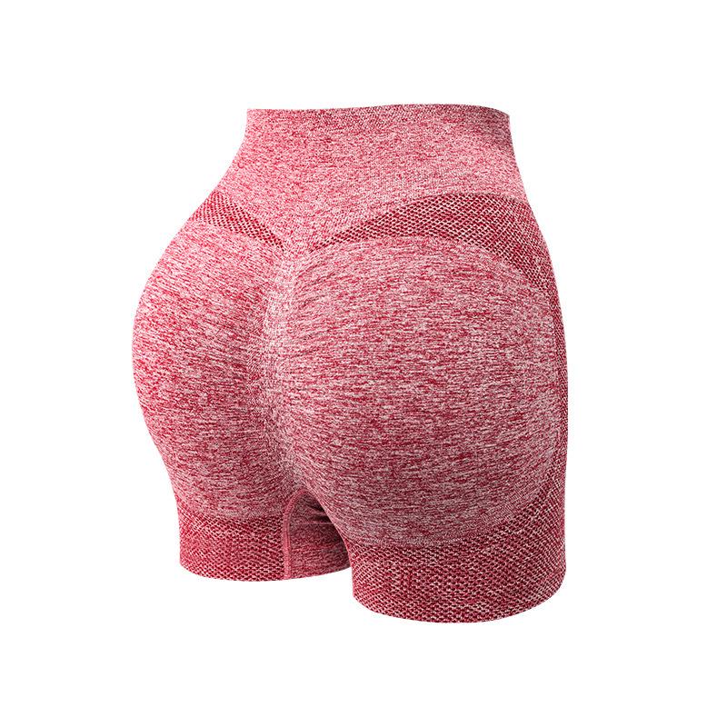 High-Waisted Camouflage Anti-Exposure Quick-Dry Tummy Control Yoga Shorts