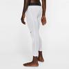 Nike Basketball Training Tight-Fit Quick-Dry Fitness Pants Men Bottoms White AT3383-100