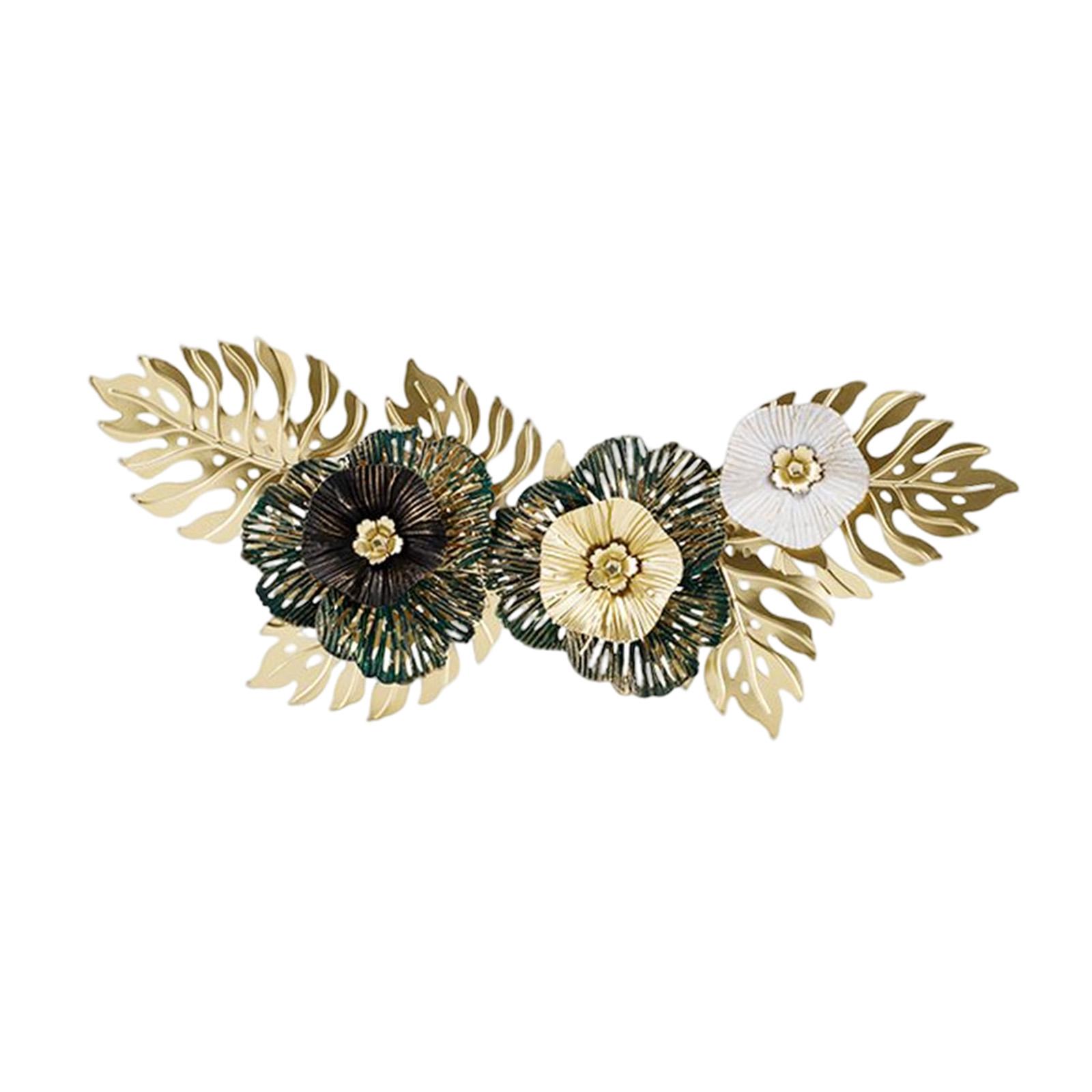 

Modern metal wall decoration, creative pendant wall sculpture зелёный