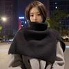 Autumn And Winter Fashionable Irregular Scarf For Women High-End Outer Pullover Scarf Versatile Cold-Proof And Warm Shawl