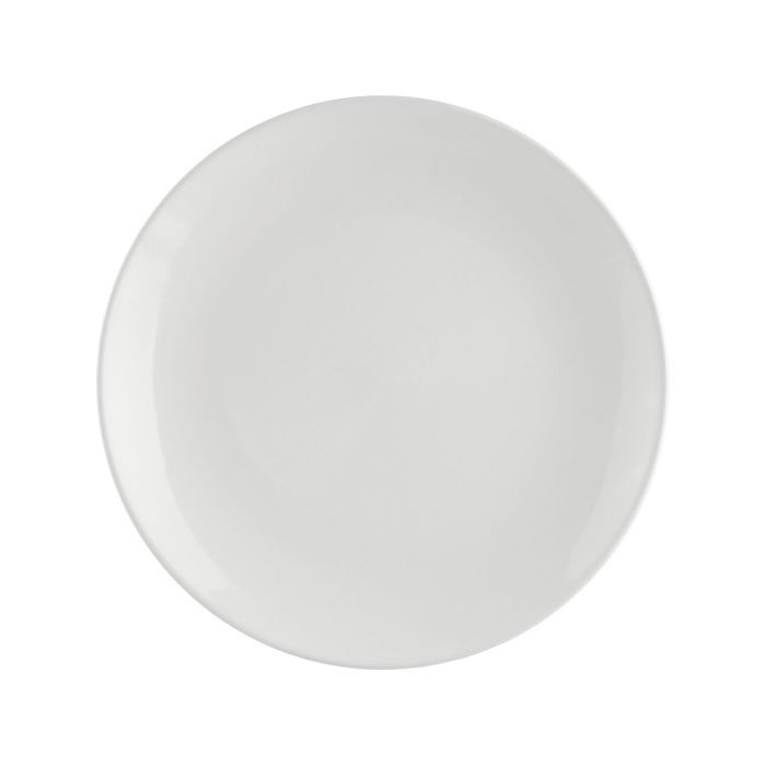 Assiettes - SECRET DE GOURMET - Service De Table - Lot De 18 - Céramique - Blanc