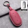 Sheepskin Car Key Case for LEADING IDEAL Lixiang L7 L8 L9 ONE 2025 2025 Li Auto Smart Remote Cover Keychain Shell Accessories