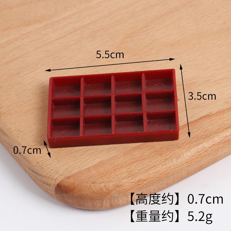 Mini Miniature Simulation Plate Small Bowl Tableware Diy Food Play Accessories Mini Container Play House Kitchen Toys