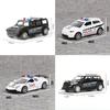 Alloy Car Model Children's Toy Two-door Simulation Metal Police Car Model