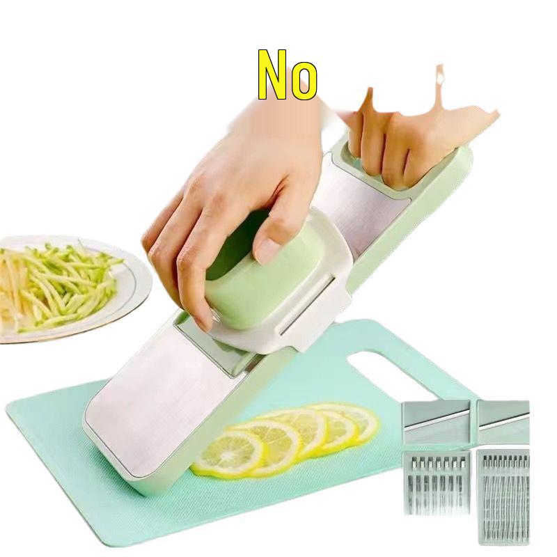 Multifunctional Kitchen Vegetable and Potato Slicer, Peeler, Shredder, and Grater
