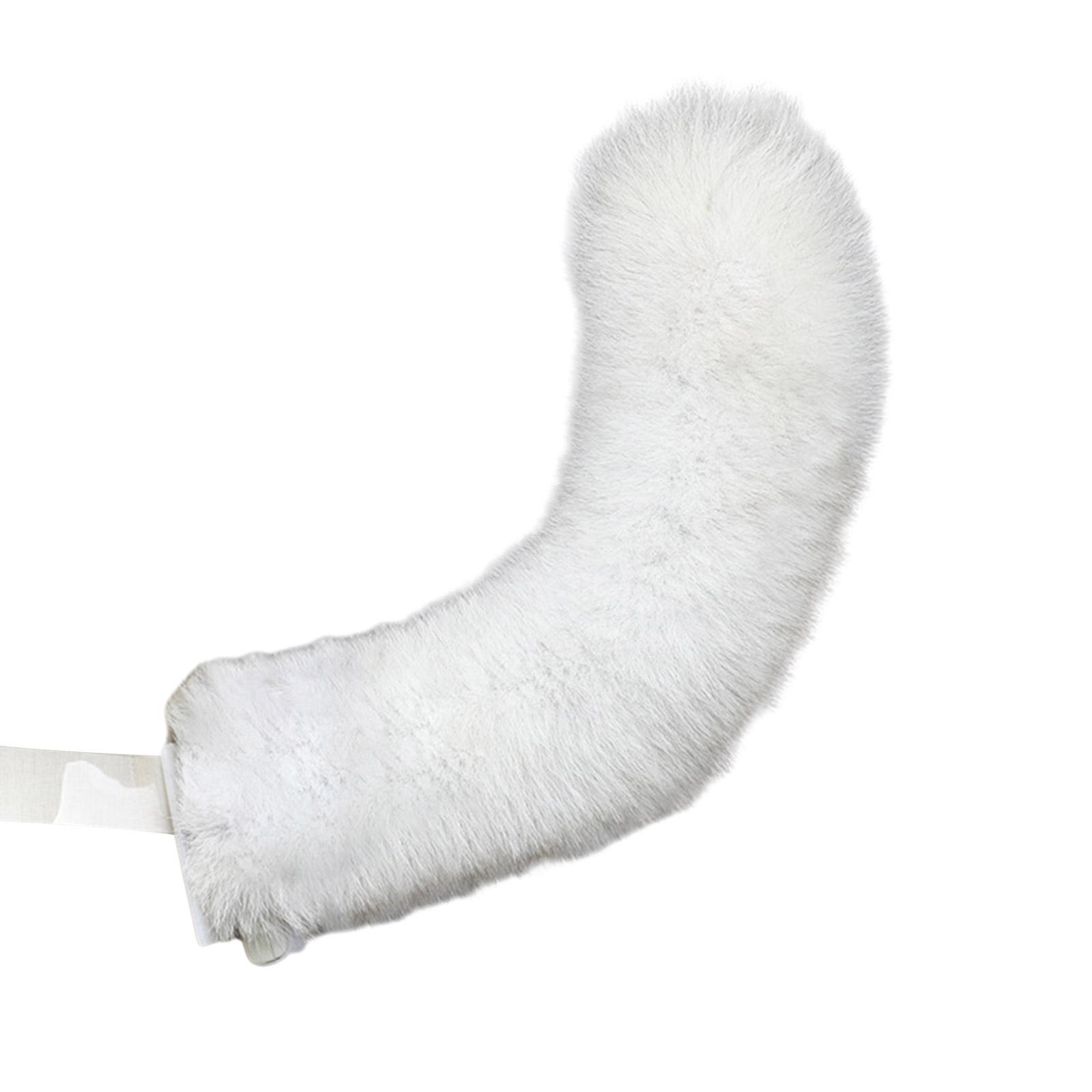

Faux Furs Foxes Costume Tail Children Adult Cosplays Halloween Christmas Party Costume One Size Artificial Animal Tail A
