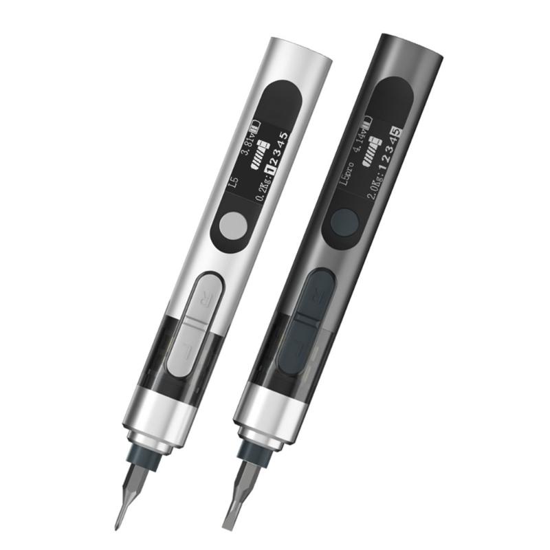 Long Lasting Rechargeable Electric Screwdriver Kit Cordless Power Tool Supporting 1000 Plus Operations with 280mAh Battery