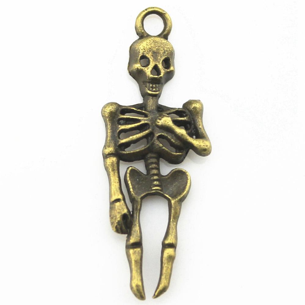 Halloween Pranks Charms Multi Color Alloy Pendants For Halloween Gothic Jewelry Accessories