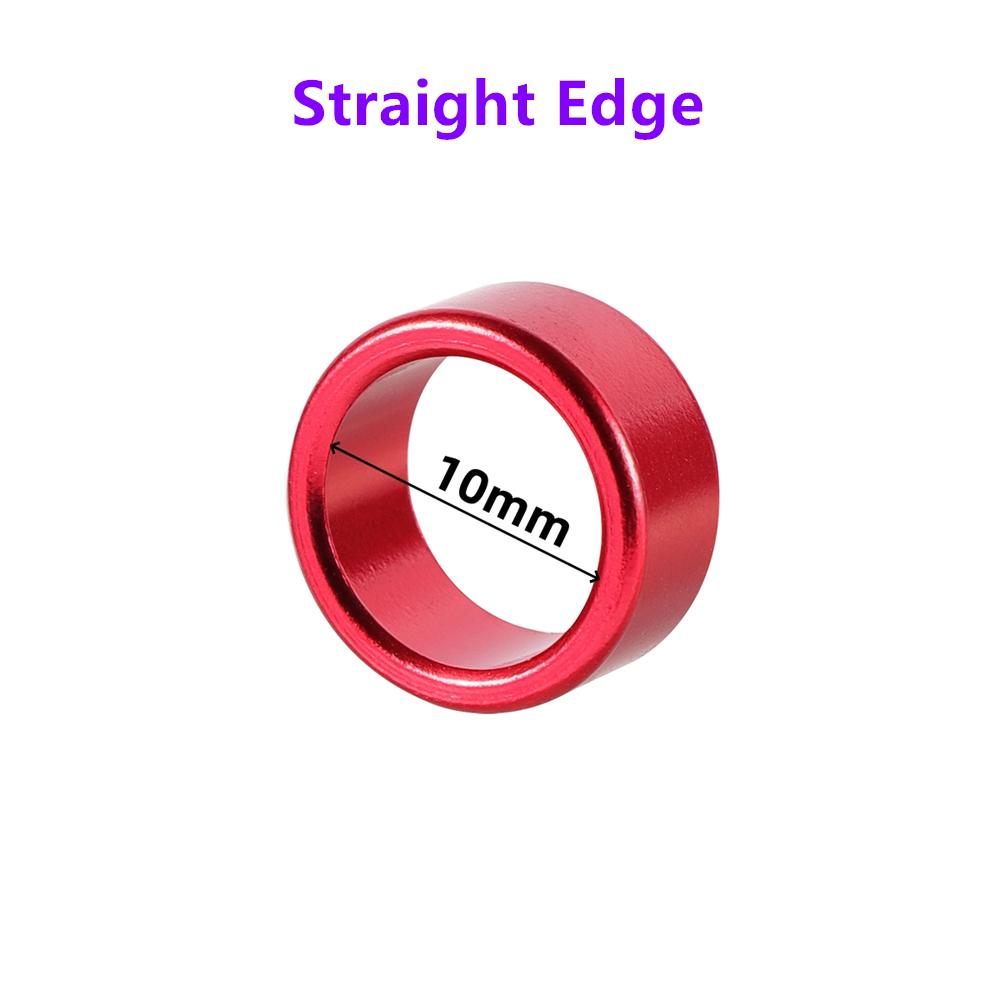 Bird Aluminum Straight/Curl Edge Foot Ring ID8mm ID10mm High 6mm Pigeon Outdoor Flying Training Identification Leg Ring 120Pcs