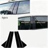 6pcs Suitable for Mazda 3 Hatchback 2006-2010 Car Window Decorative Center Pillar Sticker