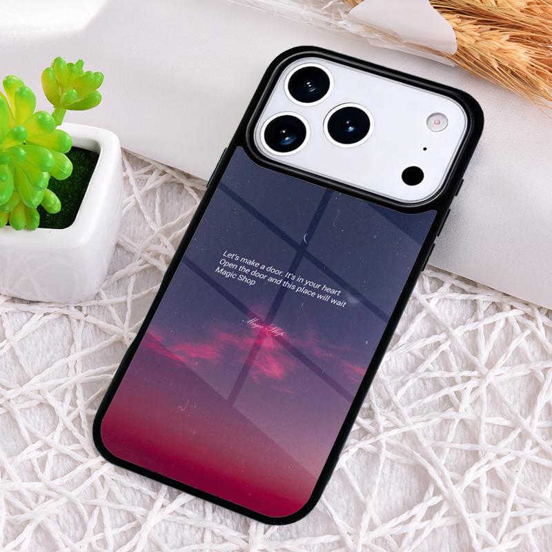 Aesthetics Songs Lyrics Aesthetic Phone Case for iPhone 17 Air 16 15 11 12 14 13 Pro Max Shockproof Cover