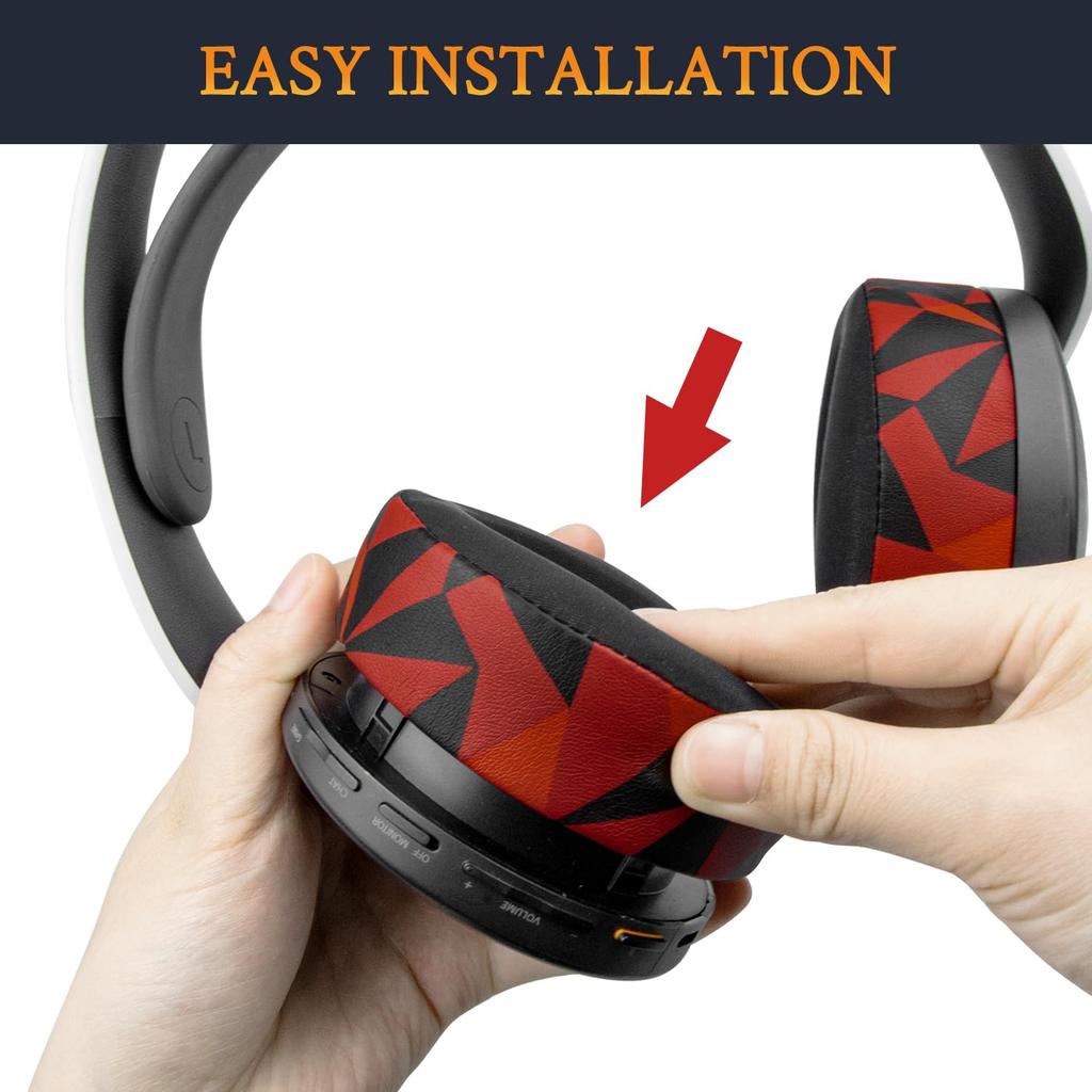 SOULWIT Chladicí gelové chrániče uší Náušníky pro Sony PULSE 3D PlayStation 5 PS5 Bezdrátová sluchátka Náhradní chrániče Chladicí chrániče uší s vysokou hustotou