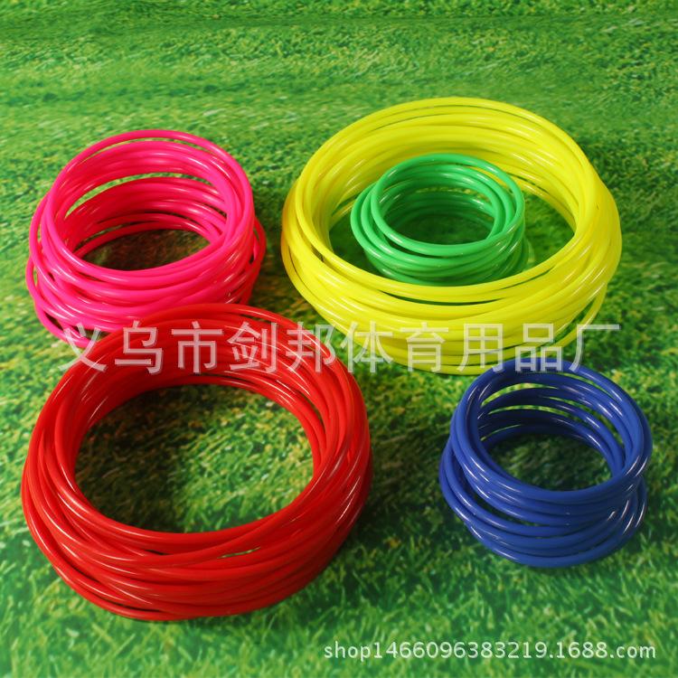 Bold Style Solid Ring Toss Game for Temple Fair and Night Market with Small Night Light Rings