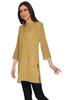 Moomaya Printed Side Slit Short Kurta Tunic For Women Summer Wear Ladies