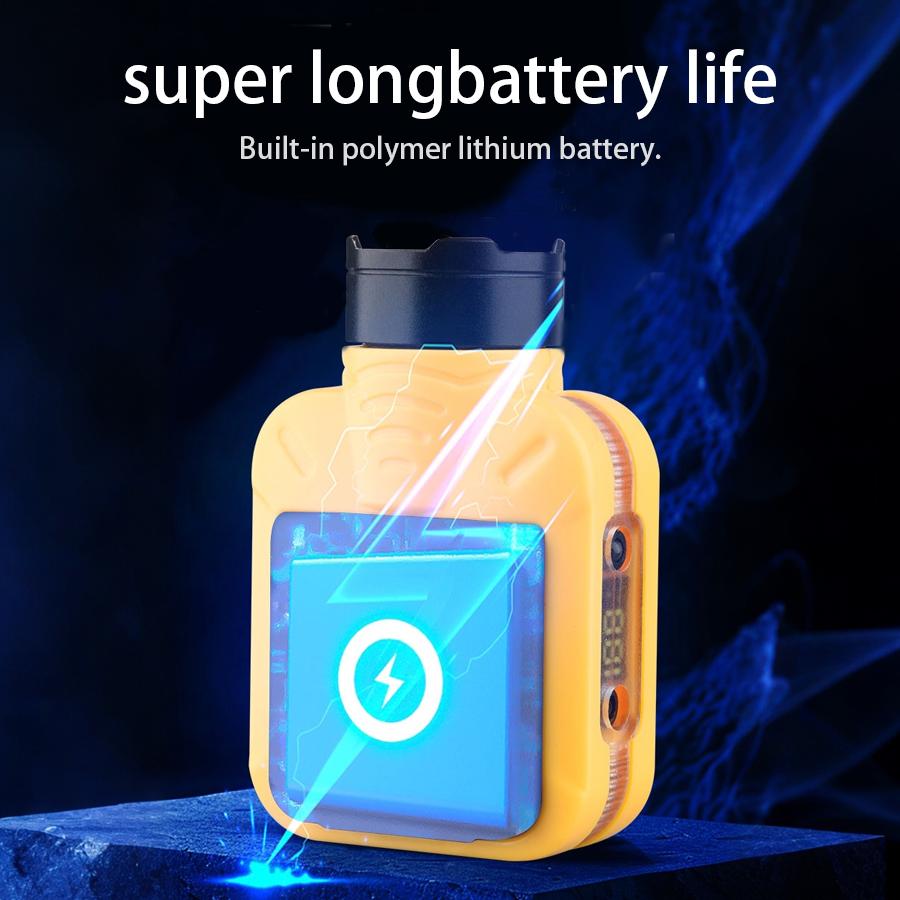 Inductive COB Headlamp,Portable Zoom Headlight,5 Modes Head Lamp, USB Rechargeable Working Flashlight Fishing Running Climbing