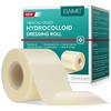 Hydrokolloid-Rolle für die Wundpflege, Zuschneidbare Hydrokolloid-Pflaster, Wasserdichte & Flexible Wundauflagenrolle, Hydrokolloid-Klebebandrolle, Ultra Saugfähig,