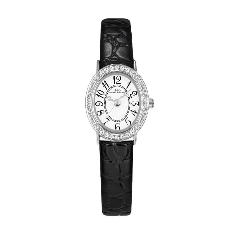 Oval Belt Diamond Women'S Watch Small Dial Retro Exquisite Waterproof Women'S Watch Fashion Temperament