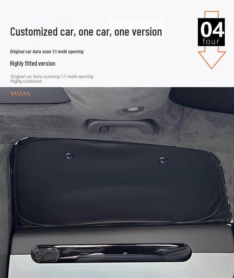 Leapmotor C01/C11 Window Sunshade: Privacy, Lightproof, Heat Insulation, Anti-Peeping Protection