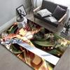 Een Attack On T titan Tapijt Vloerkleed Kunst voor Kamerdecoratie Huis Slaapkamer Bank Cadeau Kinderkamer Tapijt Antislip Vloermat Verjaardagscadeau Cadeaus