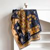 Luxury Ultra-Soft Imitation Cashmere Scarf for Women Winter Thickened Jacquard Wrap Shawl with Stylish Patterns