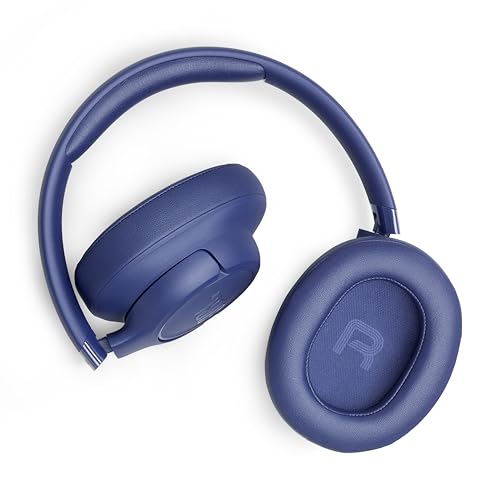 JBL TUNE 730BT Wireless Over-Ear Headphones Bluetooth Closed-Back 76H Playtime USB Type-C Multi-Point JBL App Blue