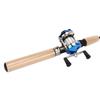 Ice Fishing Rod Kits Complete 27.6inch Rod Portable Ice Fishing Accessories with Case Jigs Float Hook Weight Reel