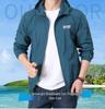 Men's Summer UV-Protection Quick-Dry Hooded Windbreaker – Lightweight, Breathable Fishing Jacket