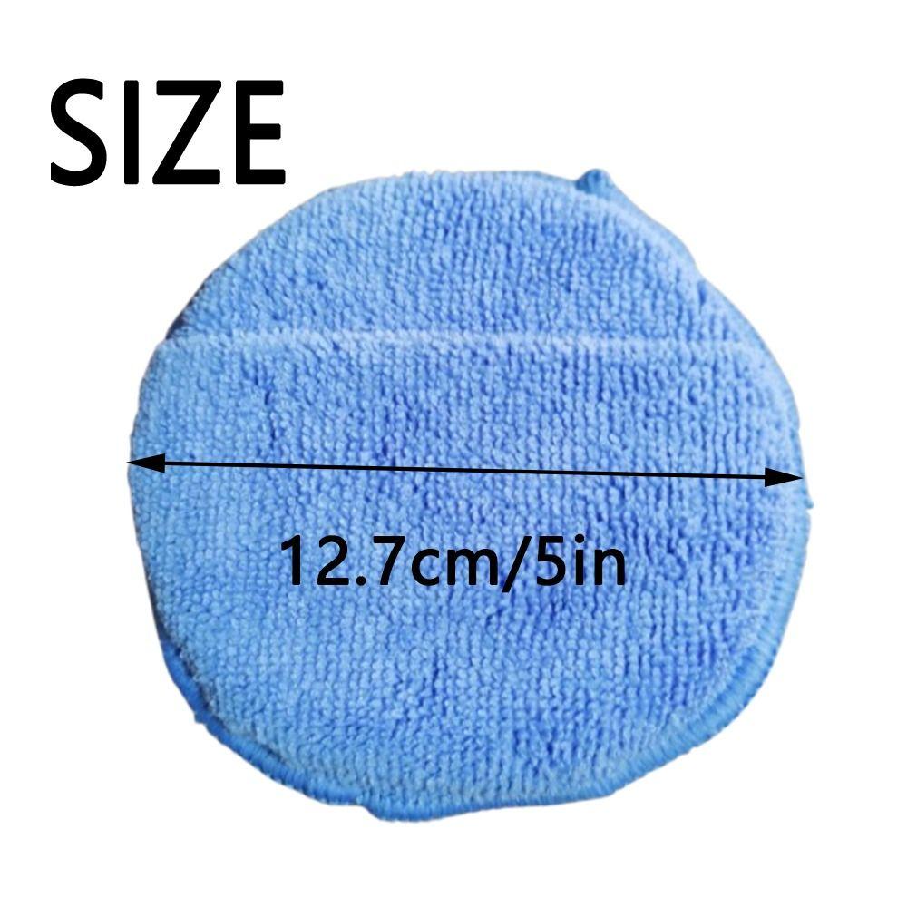 6pcs Ultra-Soft Cleaning Pads Rags Double-sided Cleaning Sponge Wipe  Auto Care