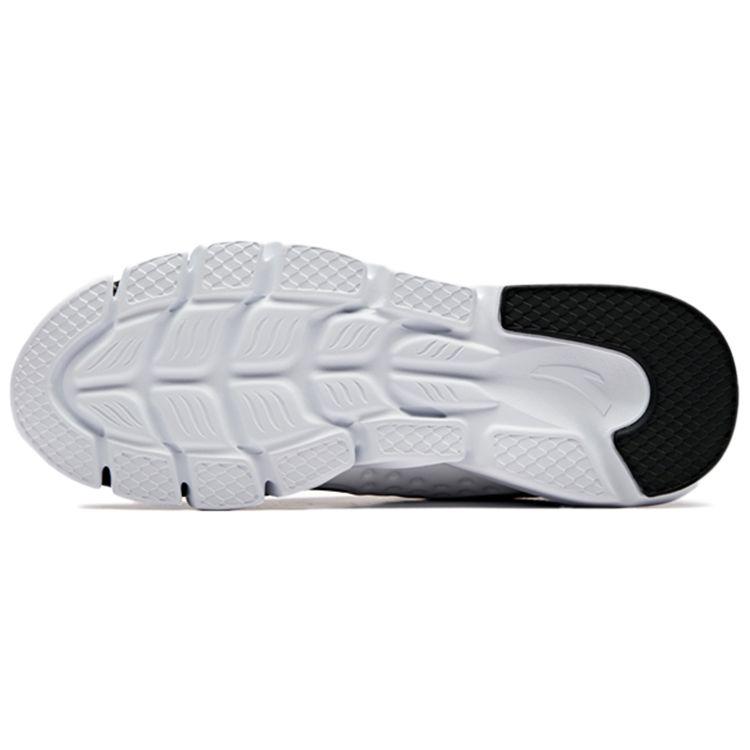 Anta Comfortable Breathable Running Shoes Women Sneakers Black White 12845556-1