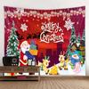 Santa Claus kamin geschenk wandbehang tapisserie Weihnachten baum schlafzimmer wohnzimmer schlafsaal urlaub dekoration tapisserie
