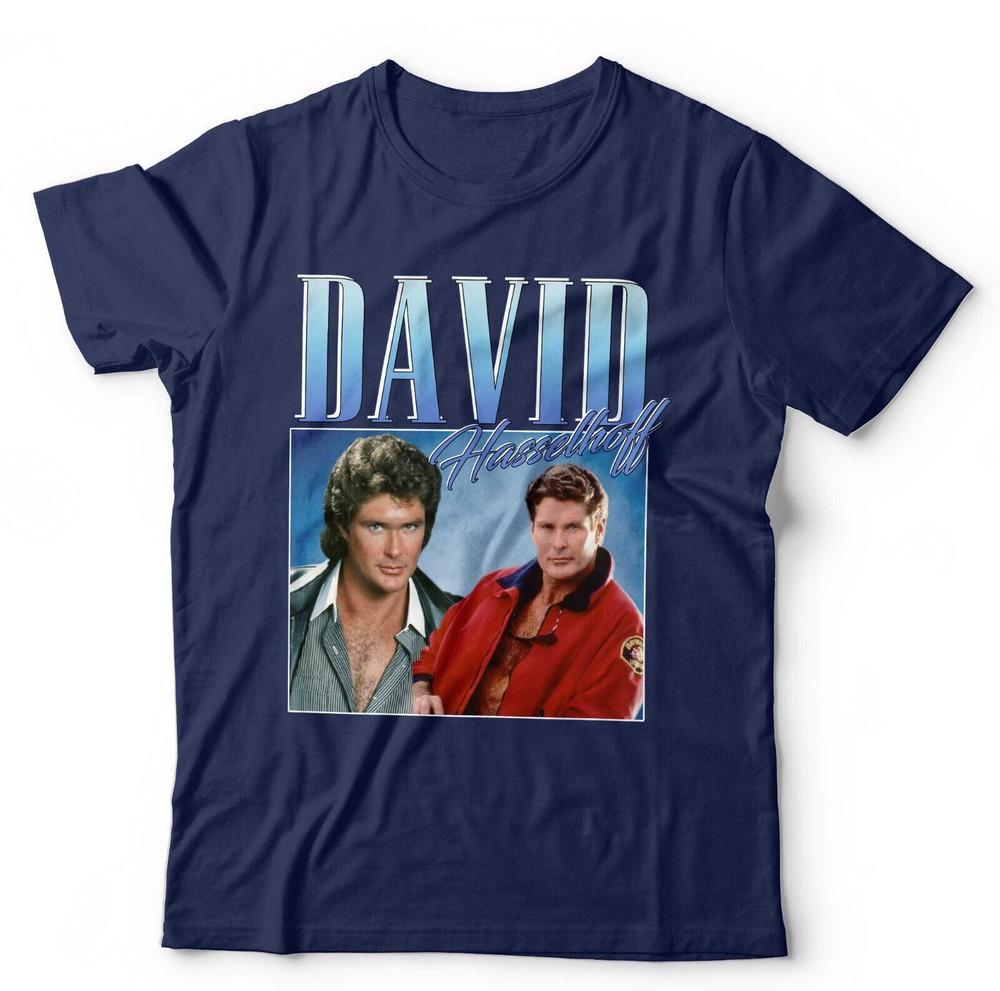 David Hasselhoff TShirt Appreciation Unisex Kids Throwback Homage Funny S