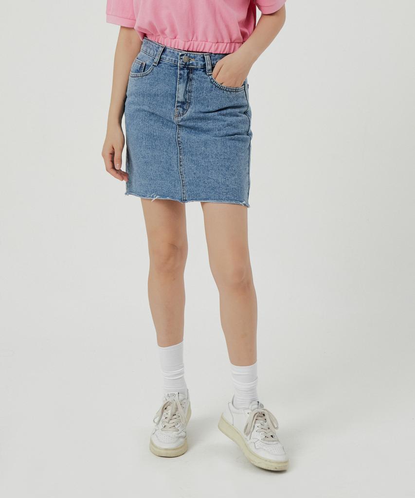 Awesome Studio Daily Denim Skirt Dark Blue