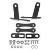 2PCS Motorcycle Hand Guard Protective Universal Polycarbonate Motorbike AccessoryBlack