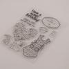 1pcs Have A Sweet Birthday Food Transparent Clear Silicone Stamp